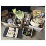 Advertising Tins, Ice Pail, Board Game.