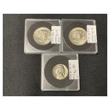 1979-P Susan B Anthony Dollars, 1964-D Nickel.