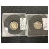 2001-S & 2000-3 Roosevelt Dimes.