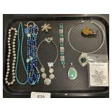 Sterling Silver Necklaces, Bracelet, Pendants.