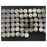 56 1971-78 Eisenhower Dollars.