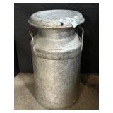 Large Metal Dairy Milk Can.