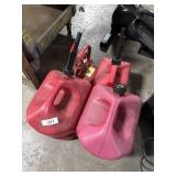 (3) Composite Fuel Canisters, (1) Steel Fuel