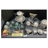 Remingray Insulators, Aluminum Funnels & Pitchers.