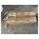 (4) NOS Steel Aid Non-Screw Awnings.