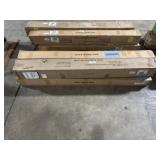 (4) NOS Steel Aid Non-Screw Awnings.