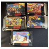 Super Nintendo Games.