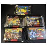 Super Nintendo Games.
