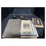 Brief Case, B&W Photos & Photo Album.