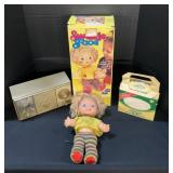 Cabbage Patch Diapers, Sweetie Face, GE Clock.