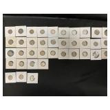 1913-37 Buffalo, ï¿½49, ï¿½56, ï¿½05 Jefferson Nickels.