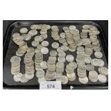 173 40% Silver Kennedy Half Dollars.