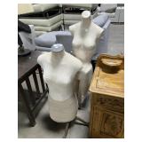 Pair Of Mannequins.