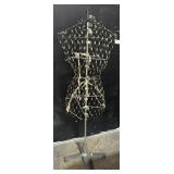 Vintage Metal Dress Form.