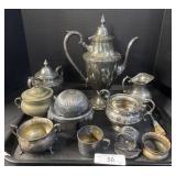 Silver Plated Tea Set.