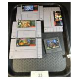 Super Nintendo Games.