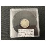 90% Silver 1853-O Seated Liberty Half Dime.