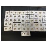 52 1882-1943 Shield, Liberty Head, Jeff. Nickels.