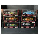 6 NASCAR Racing Champions 1:24 Stock Cars.