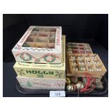 Variety Of Christmas Tree Ornaments.