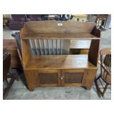 Rustic Pine Cabinet/Shelf.