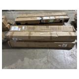 (4) NOS Steel Aid Non-Screw Awnings.