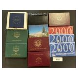 1979-2000 U.S. Uncirculated Proof Sets.