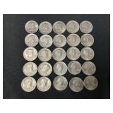 25 1979-P Susan B. Anthony Dollar Coins.