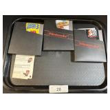 3 Super Mario Nintendo Games.
