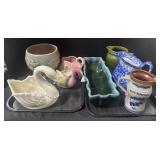 Stoneware Pitcher, Ceramic Pitchers & Planters.