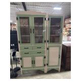 Both Hoosier Style Cabinets.