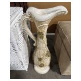 Large Vintage Ceramic Ewer.