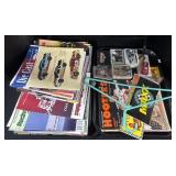 Racing Magazines & Trading Cards.