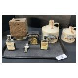 Michterï¿½s Decanters, Old Snake Bite, Blot & Wipe.