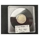 90% Silver 1892 Barber Dime.