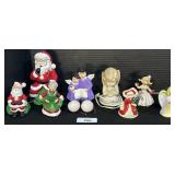 Lefton & Napco Japan, Santa Figurines.