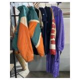 NFL Dolphins & 49ers Jackets, NASCAR Shirts.