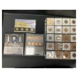 24K Gold Plated 2009 Pennies, 1930-71 Pennies.