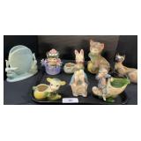 Animal Vases, Nasco, Maddox Of Calif.