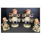 Hummel Style Figurines.