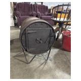 Small Barrel Wood Stove.