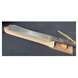 Large Machete W/Case.