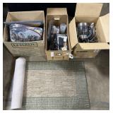 Cookware, Kitchenware, Toaster, Rug Runner.