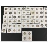 58 1908-2000 Jeff., Buffalo, Liberty Head Nickels.