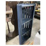 Crate Style Corner Shelf.