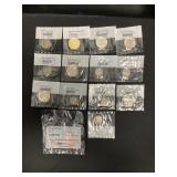 U.C. Kennedy Half Dollars, 1930-45 Nickels.