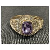 10KT Gold 1997 Palmrya High School Class Ring.