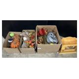 Autumn Halloween Decorations, Bread Box.