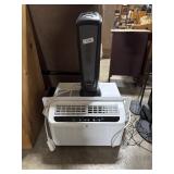 GE Air Conditioner, Lasko Space Heater.