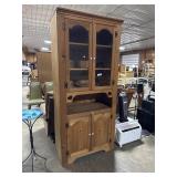 Rustic Pine Cabinet.